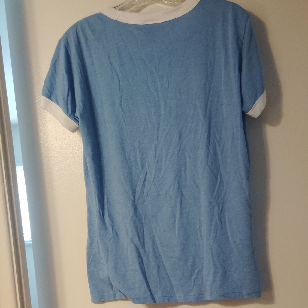 PINK Victoria's Secret Kids Light Blue Tee - Picture 6 of 8